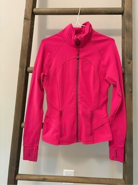 Lululemon Hot Pink Full-Zip Jacket